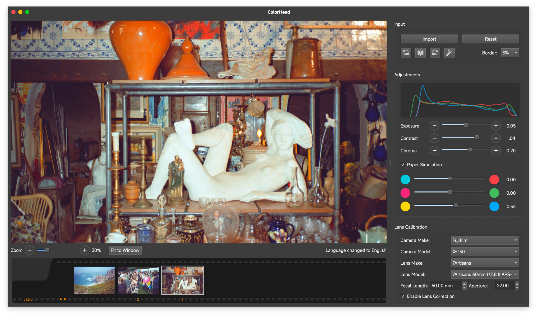 ColorHead app screenshot